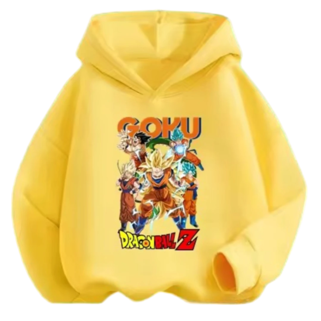 Anime Kawaii Dragon Ball Z Son Goku Printed Sweatshirt