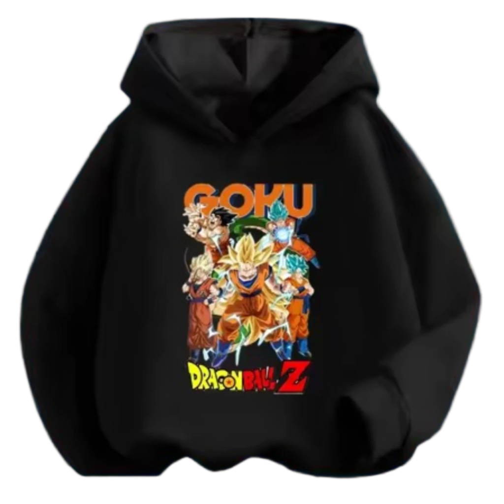 Anime Kawaii Dragon Ball Z Son Goku Printed Sweatshirt