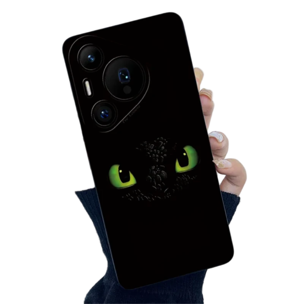 Kawaii Toothless Phone Case For Huawei Pura