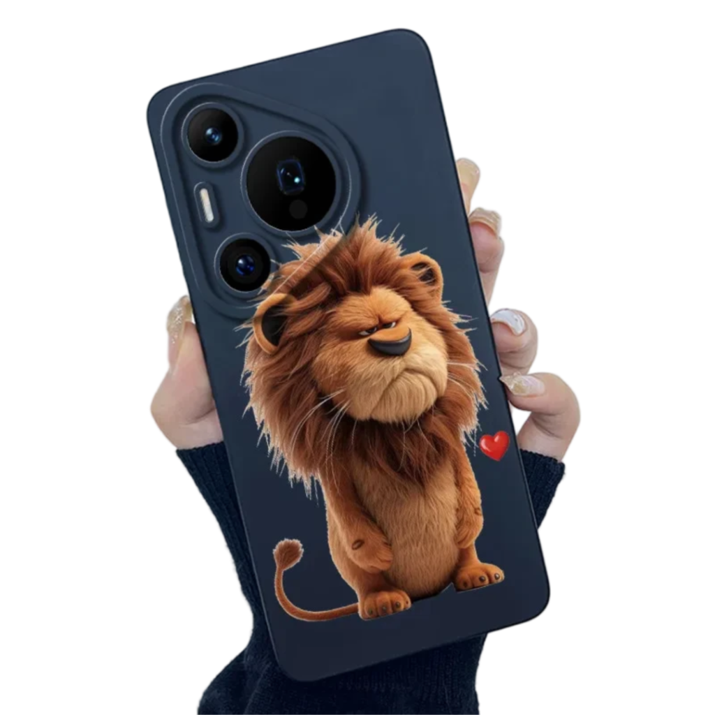 Kawaii Lion Phone Case For Huawei Pura Kawaii Lion Phone Case For Huawei Pura