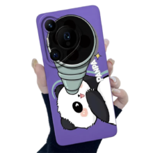 Kawaii Panda Phone Case For Huawei Pura Kawaii Panda Phone Case For Huawei Pura