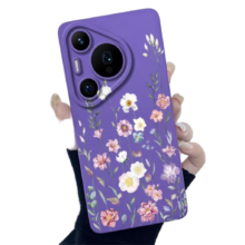 Kawaii Flowers Printed Phone Case For Huawei Pura Kawaii Flowers Printed Phone Case For Huawei Pura