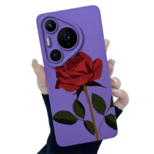 Kawaii Rose Printed Phone Case For Huawei Pura Kawaii Rose Printed Phone Case For Huawei Pura