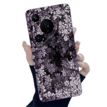 Kawaii Flower Printed Silicone Phone Case For Huawei Pura Kawaii Flower Printed Silicone Phone Case For Huawei Pura