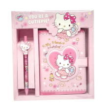 Kawaii Sanrio Hello Kitty Note Book With Gel Pen Kawaii Sanrio Hello Kitty Note Book With Gel Pen