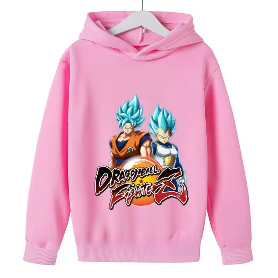 Kawaii Anime Dragon Ball FighterZ Printed Hoodie