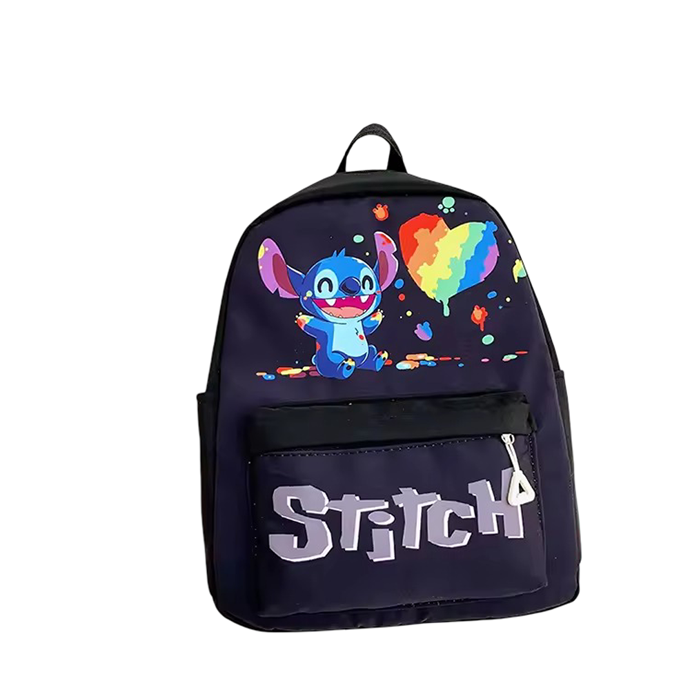 Kawaii Stitch Anime School Bag
