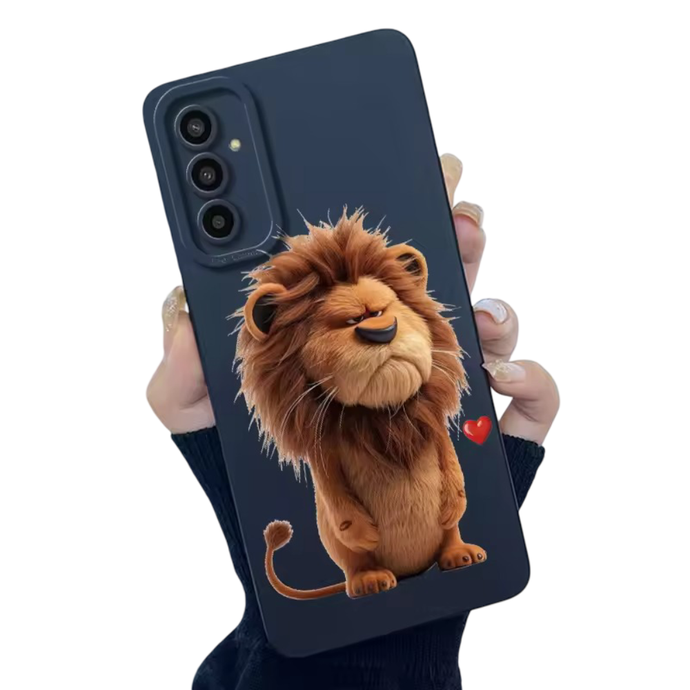 Kawaii Lion Phone Case For Samsung Galaxy