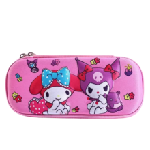 Kawaii Sanrio My Melody And Kuromi 3D Pencil Case Kawaii Sanrio My Melody And Kuromi 3D Pencil Case