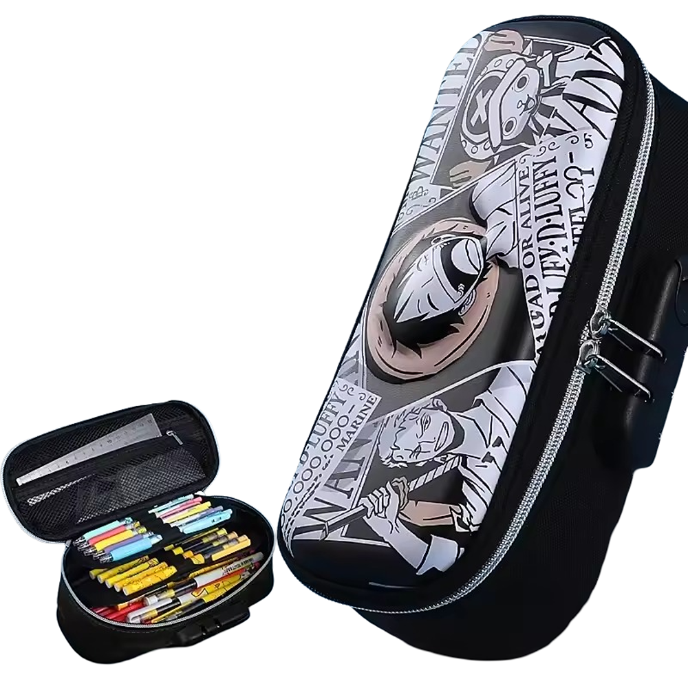Kawaii One Piece Character Pencil Case
