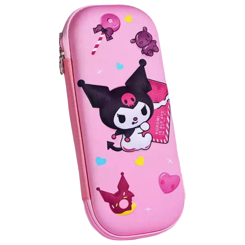 Kawaii Cartoon Sanrio Kuromi 3D Pencil Case