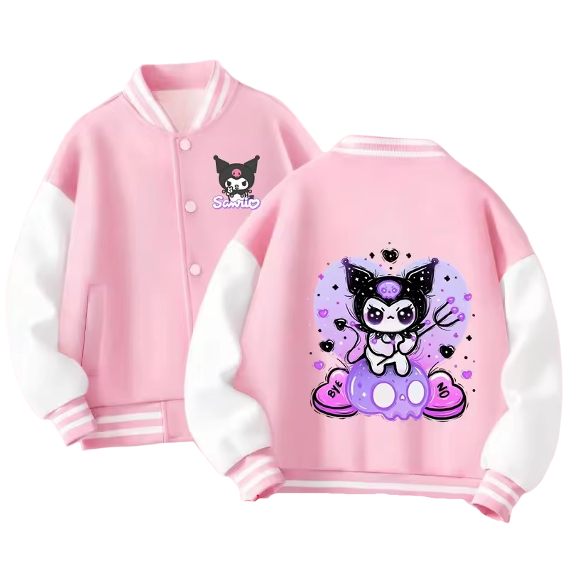 Kawaii Sanrio Kuromi Jacket For Kid Kawaii Sanrio Kuromi Jacket For Kid
