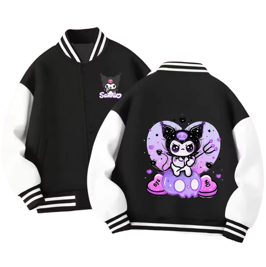 Kawaii Sanrio Kuromi Jacket For Kid Kawaii Sanrio Kuromi Jacket For Kid