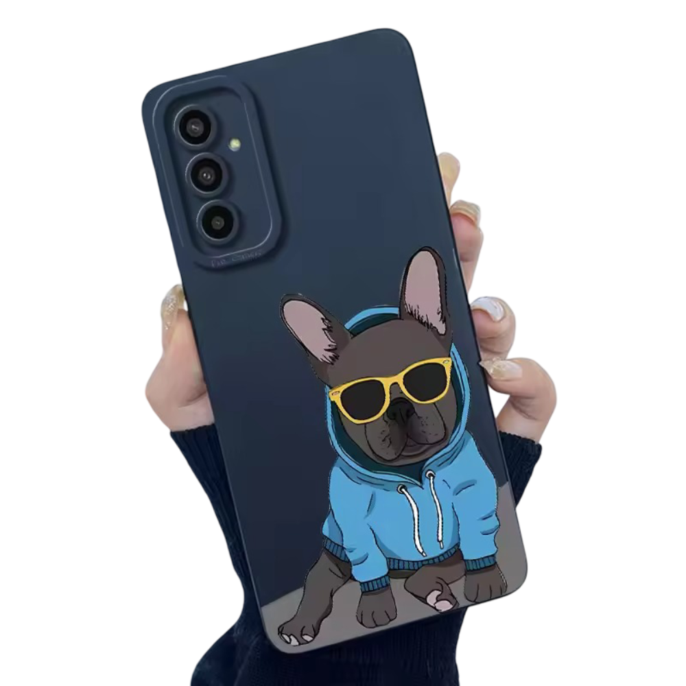 Kawaii French Bulldog Phone Case For Samsung Galaxy