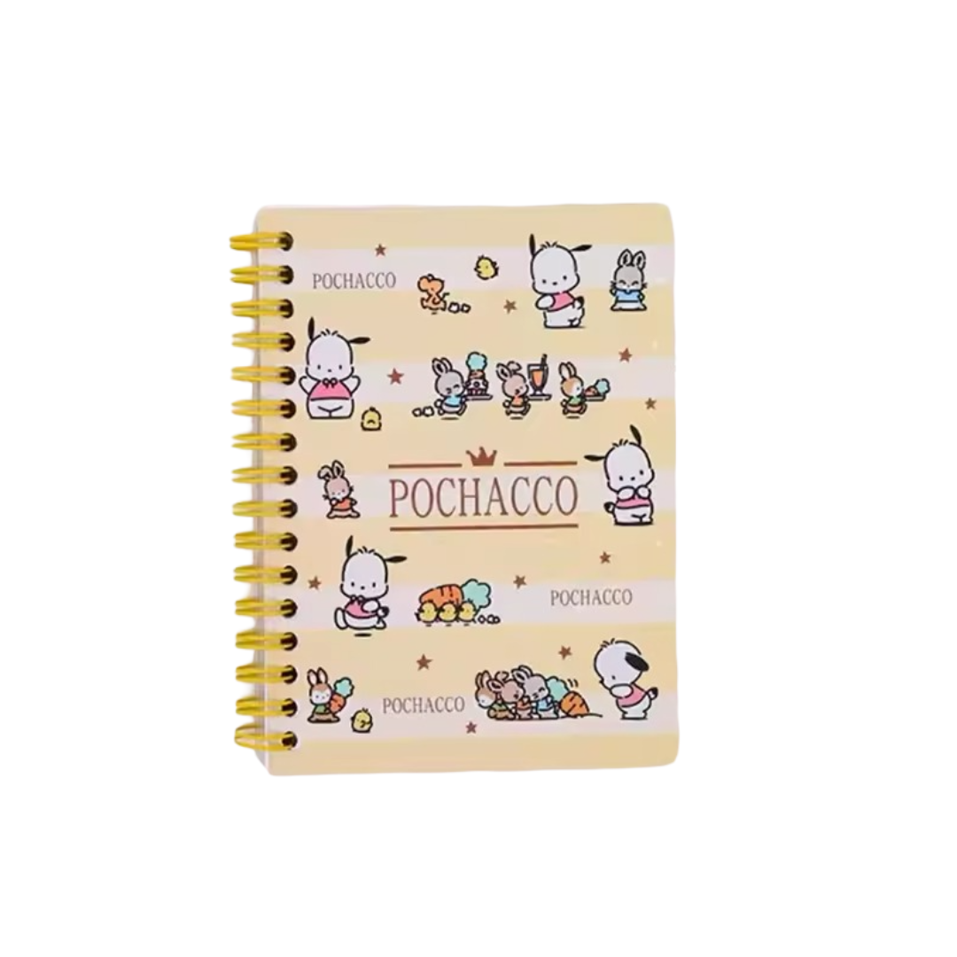 Kawaii Cartoon Sanrio Pochacco Note Book Kawaii Cartoon Sanrio Pochacco Note Book