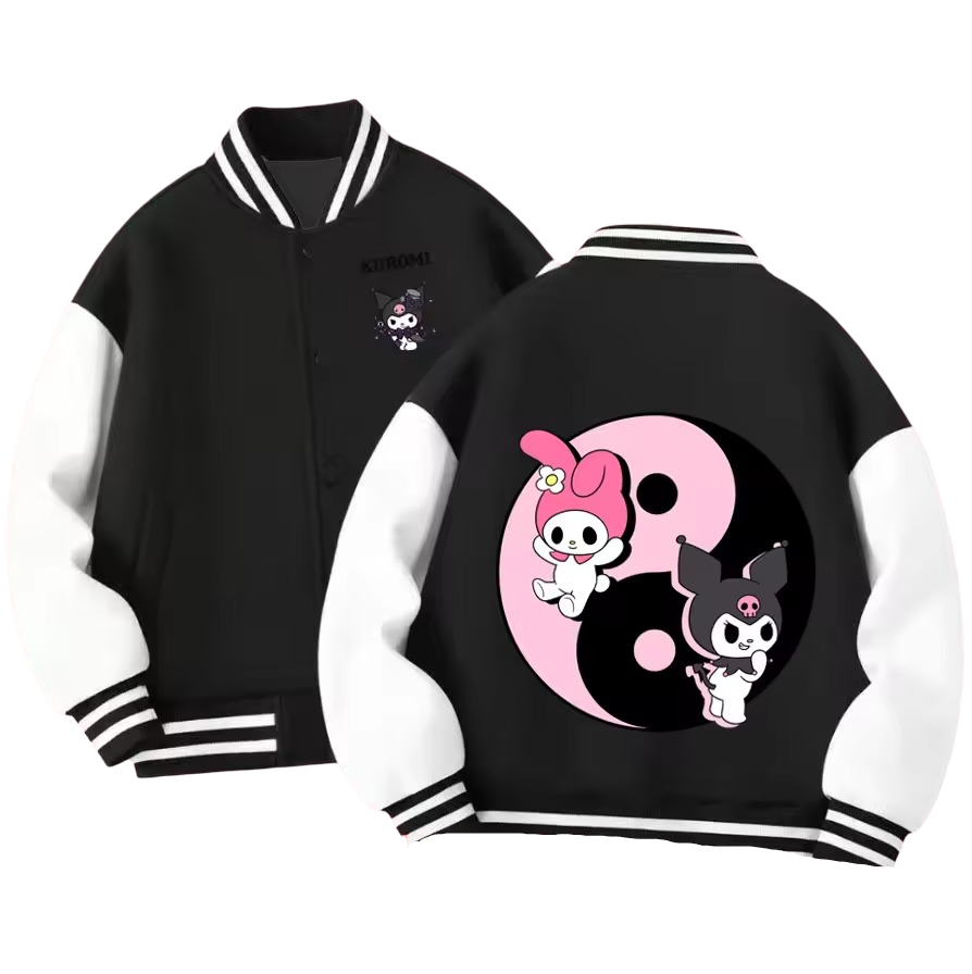 Kawaii Sanrio My Melody And Kuromi Jacket For Kid Kawaii Sanrio My Melody And Kuromi Jacket For Kid