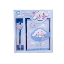 Kawaii Sanrio Cinnamoroll Note Book With Gel Pen Kawaii Sanrio Cinnamoroll Note Book With Gel Pen