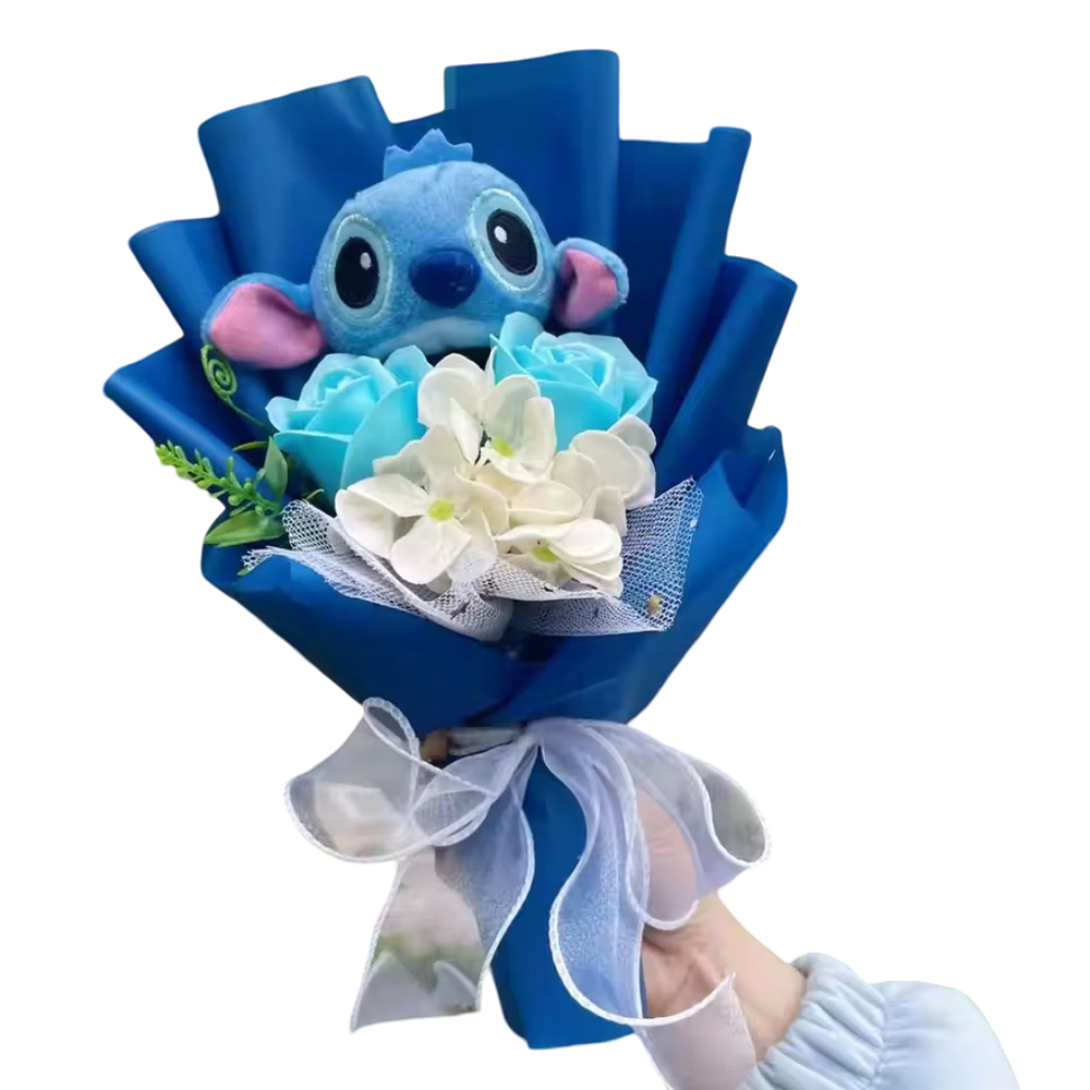 Kawaii Anime Stitch Stuffed Plush Bouquet