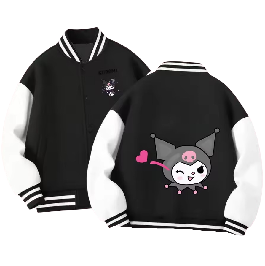 Kawaii Sanrio Kuromi Anime Jacket For Kid