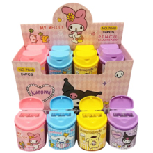 24Pcs/Set Kawaii Anime Sanrio Character Pencil Sharpener 24Pcs/Set Kawaii Anime Sanrio Character Pencil Sharpener