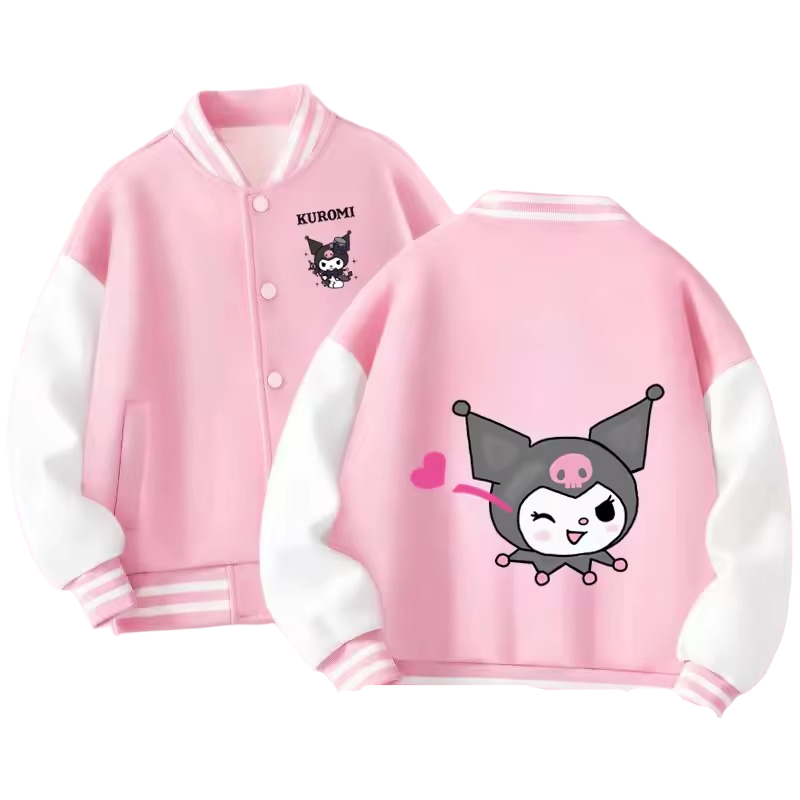 Kawaii Sanrio Kuromi Anime Jacket For Kid