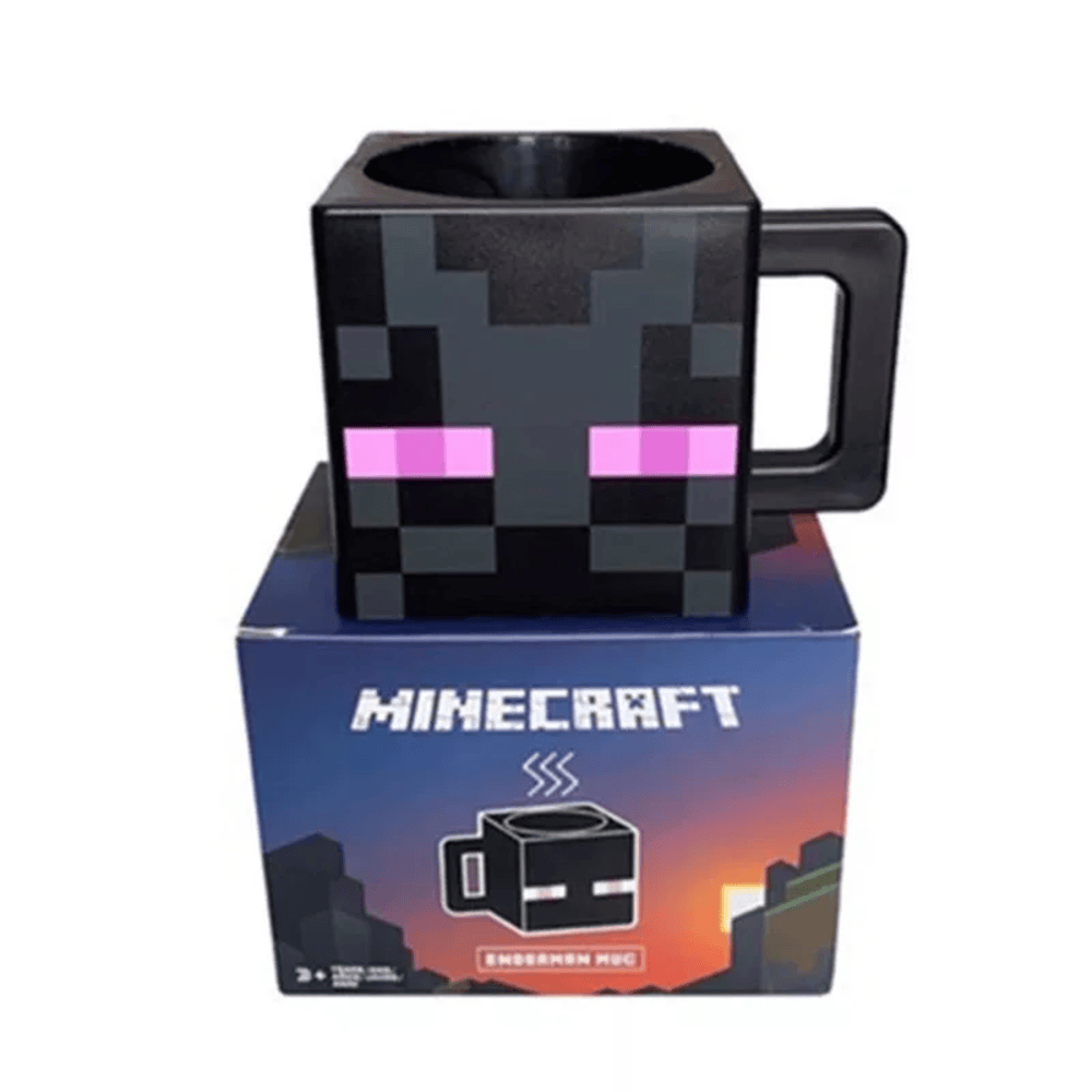 Kawaii Minecraft Enderman Water Cup