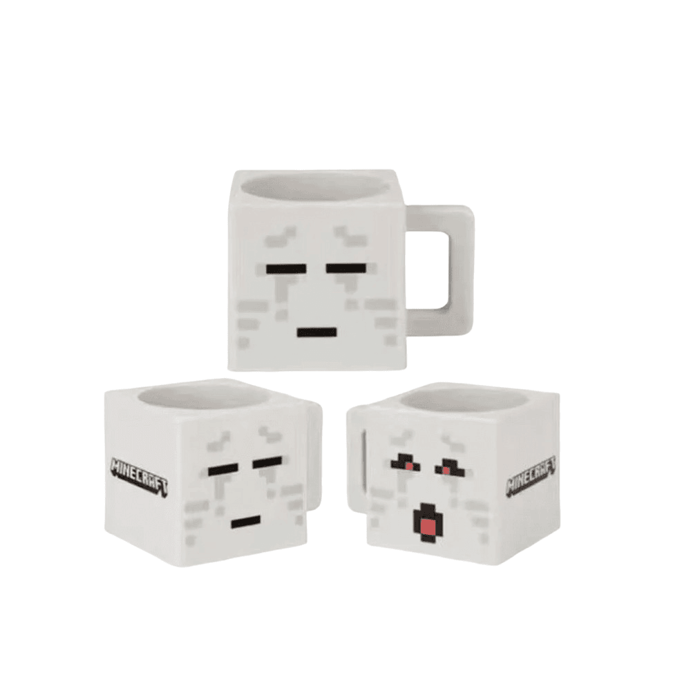 Kawaii Minecraft Two Faced Ghast Water Cup