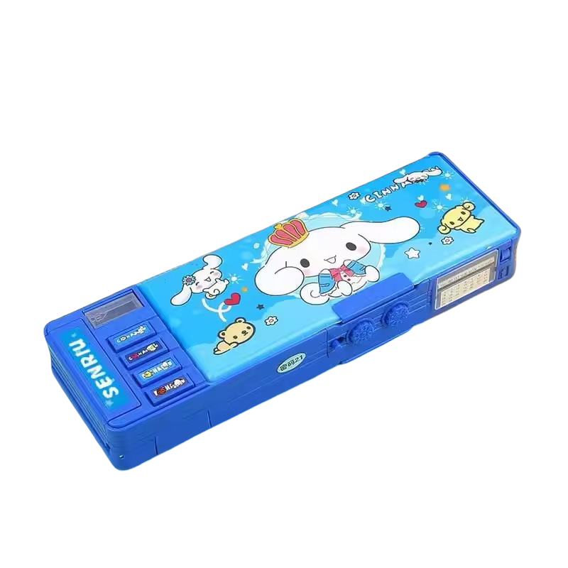 Kawaii Sanrio Cinnamoroll Multi-functional Automatic Pencil Case Kawaii Sanrio Cinnamoroll Multi-functional Automatic Pencil Case