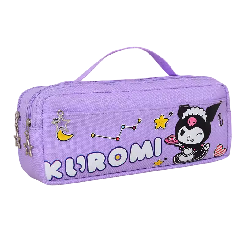 Kawaii Sanrio Kuromi Student Pencil Case Kawaii Sanrio Kuromi Student Pencil Case