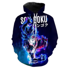 Kawaii 3D Anime Dragon Ball Son Goku Hoodie Kawaii 3D Anime Dragon Ball Son Goku Hoodie