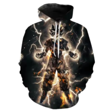 Kawaii 3D Anime Frieza Saga Goku Hoodie Kawaii 3D Anime Frieza Saga Goku Hoodie