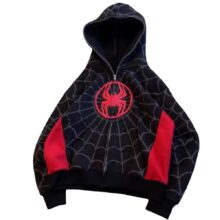 Kawaii Spiderman Cosplay Black Hoodie Kawaii Spiderman Cosplay Black Hoodie