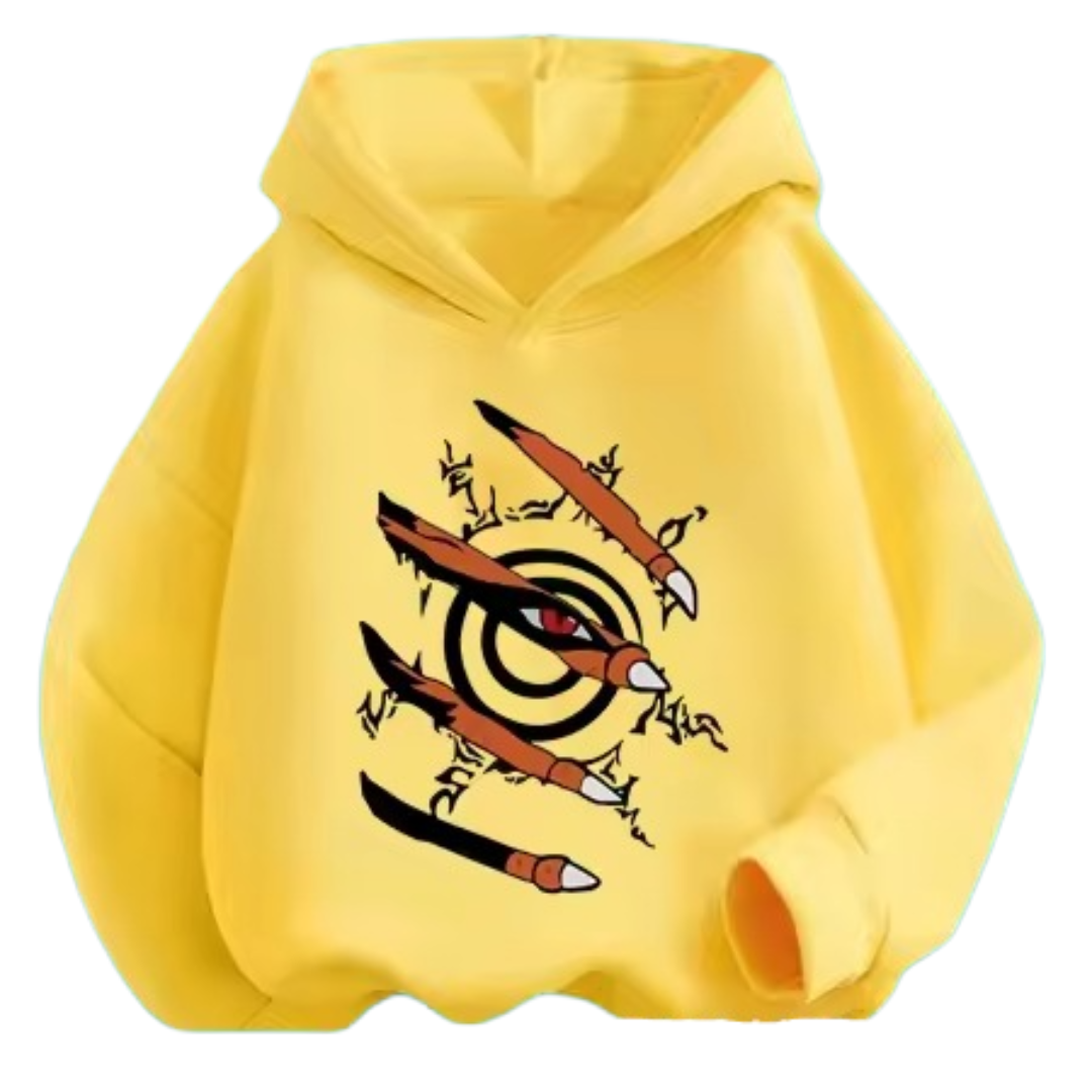 Kawaii Anime Naruto Symbol Sweatshirt For Kid