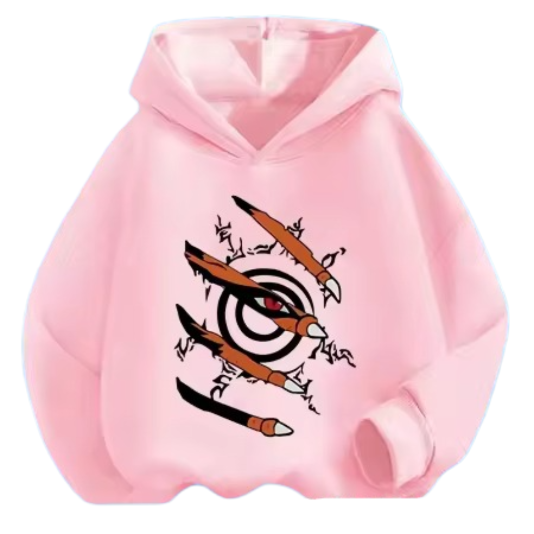 Kawaii Anime Naruto Symbol Sweatshirt For Kid