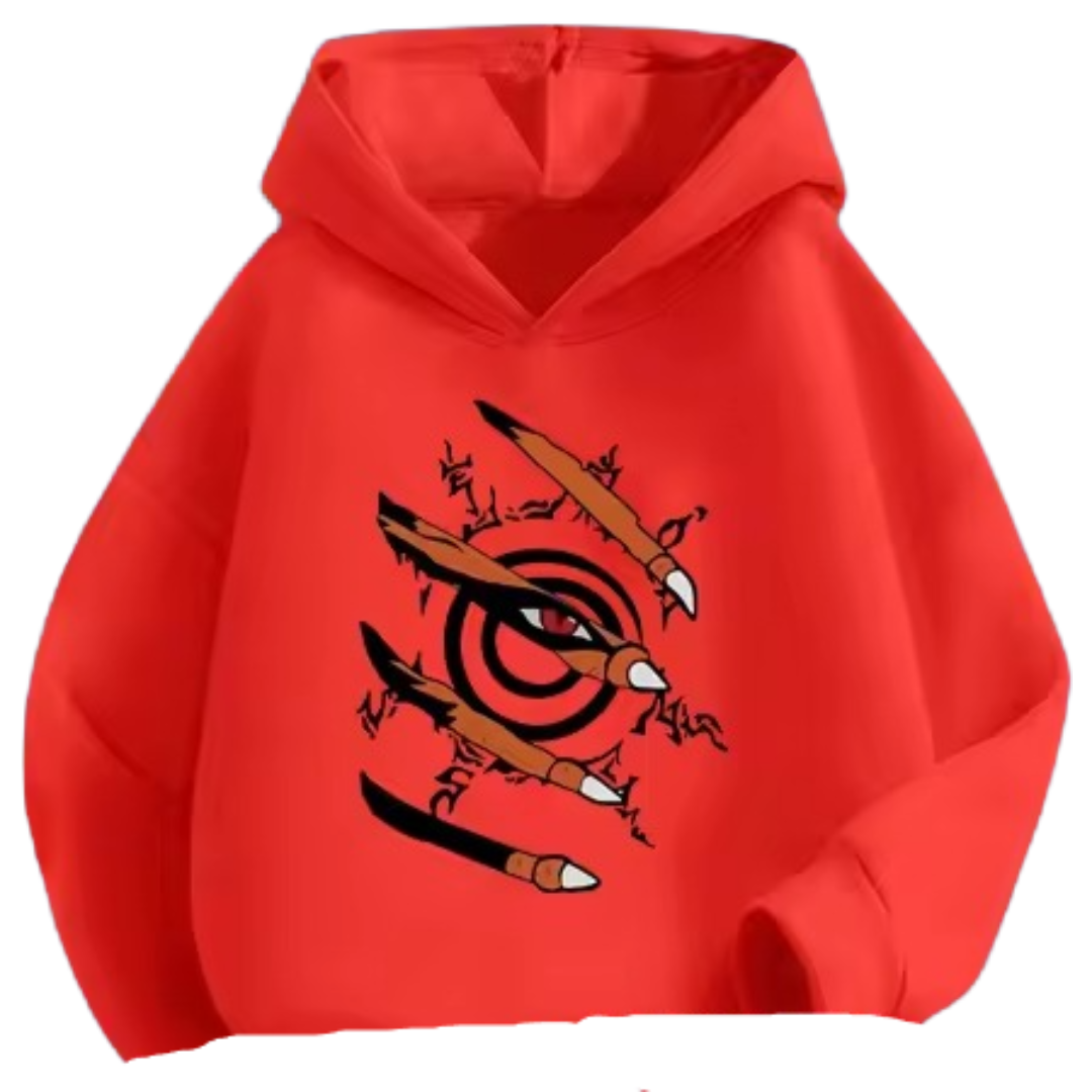 Kawaii Anime Naruto Symbol Sweatshirt For Kid