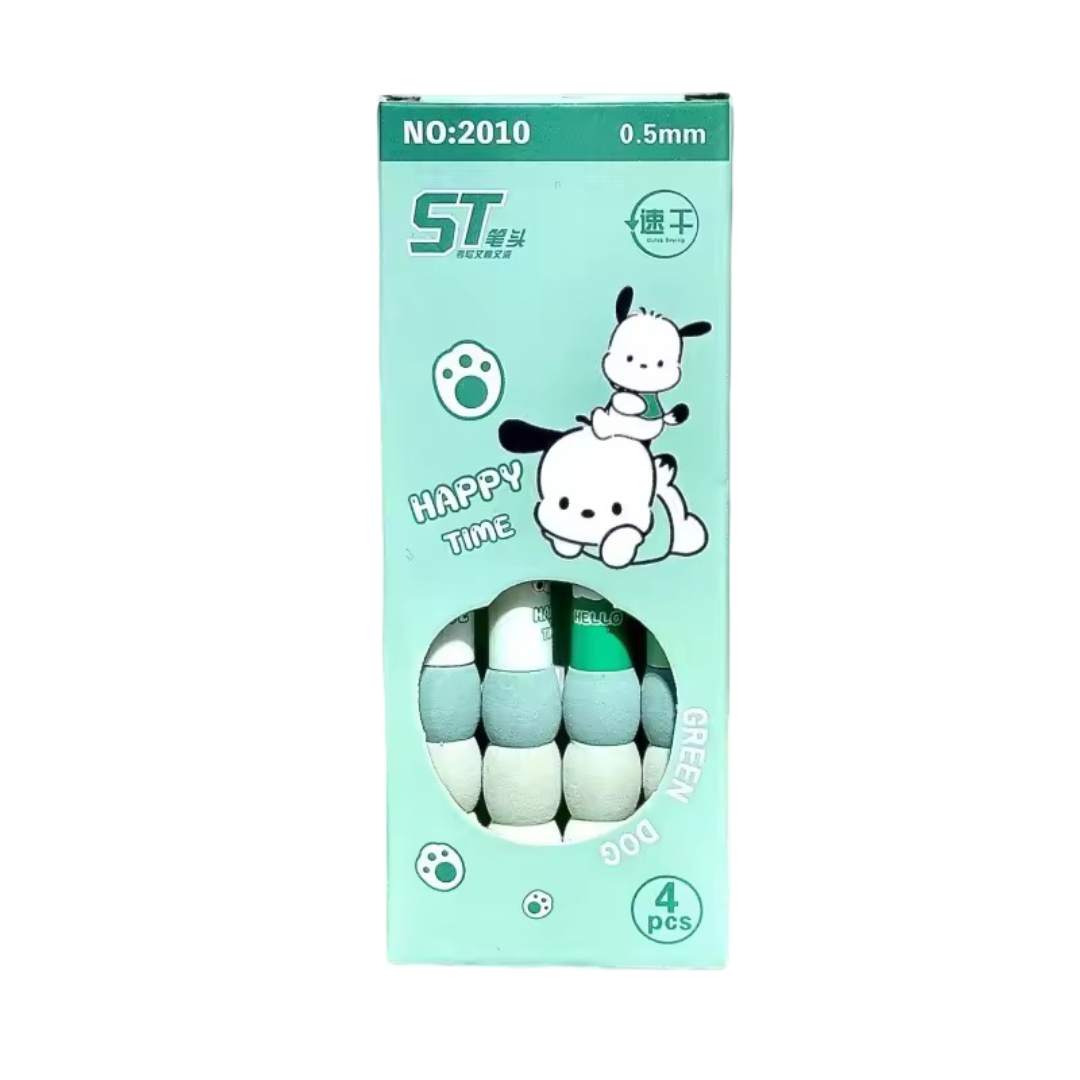 Sanrio Pochacco Kawaii Comfortable Soft Grip Gel Pen