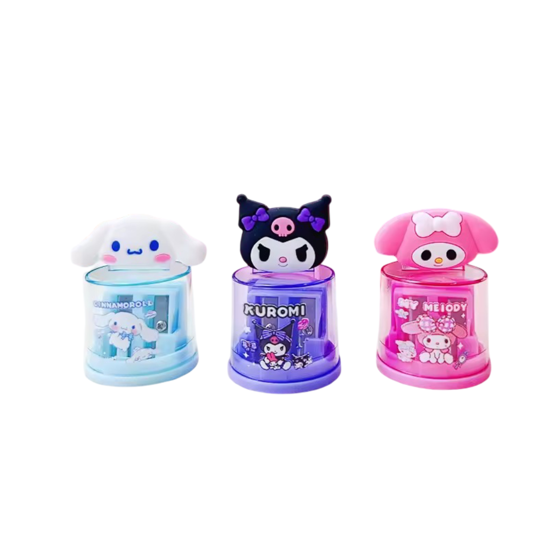 Kawaii Sanrio Character Double Hole Pencil Sharpener