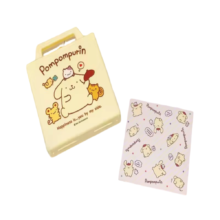 Kawaii Sanrio Pompompurin Printed Notepad Storage Box With Note Paper Kawaii Sanrio Pompompurin Printed Notepad Storage Box With Note Paper