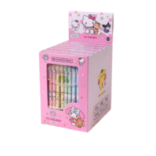 12Pcs Kawaii Sanrio Character Erasable Neutral Pen 12Pcs Kawaii Sanrio Character Erasable Neutral Pen