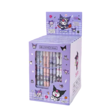 12Pcs Cartoon Kuromi Kawaii Erasable Neutral Pen 12Pcs Cartoon Kuromi Kawaii Erasable Neutral Pen