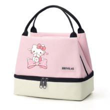 Kawaii Hello Kitty Anime Insulated Lunch Bag Kawaii Hello Kitty Anime Insulated Lunch Bag