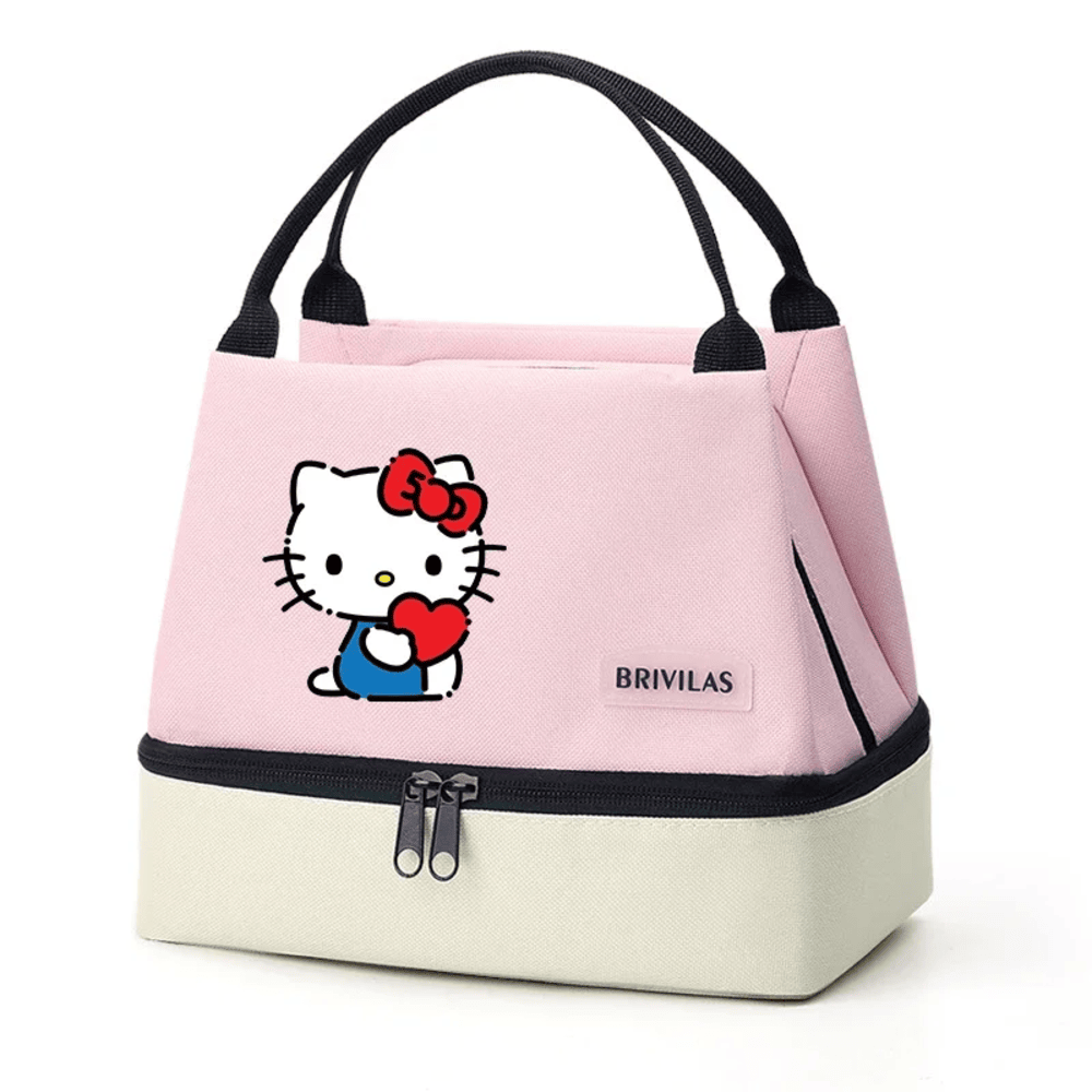 Kawaii Anime Sanrio Hello Kitty Insulated Lunch Bag