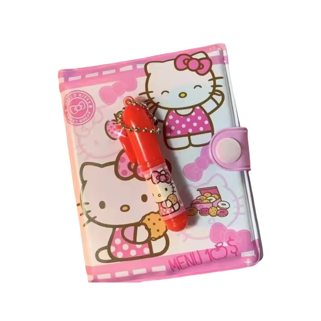 Sanrio Kawaii Cartoon Hello Kitty Mini Notepad Sanrio Kawaii Cartoon Hello Kitty Mini Notepad