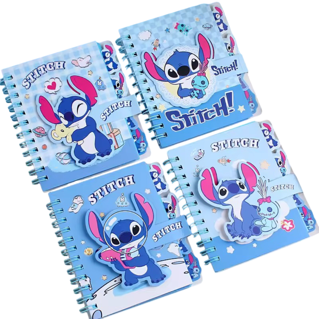 Cartoon Kawaii Stitch A7 Notebook