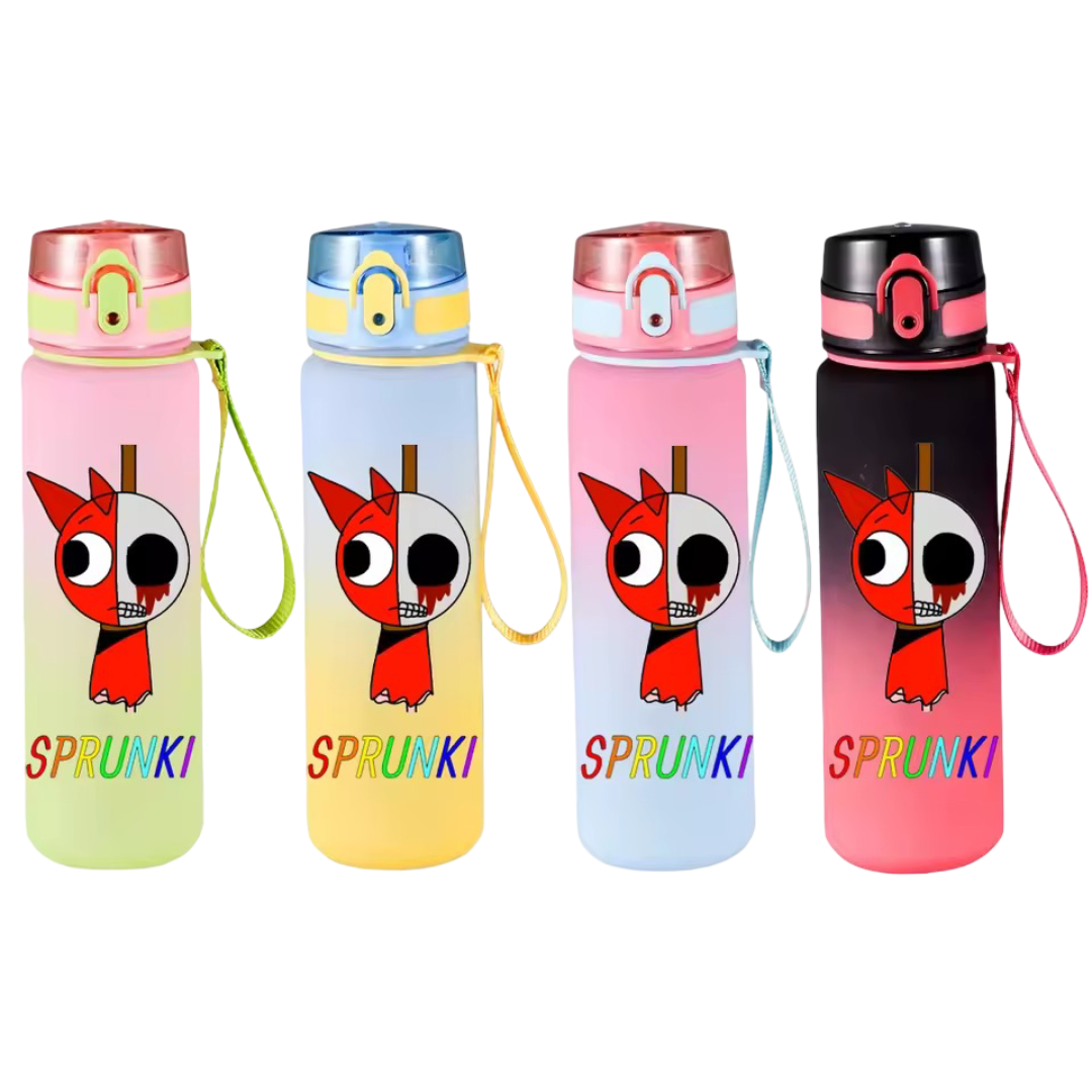 650ml Kawaii Raddy Sprunki Water Bottle 