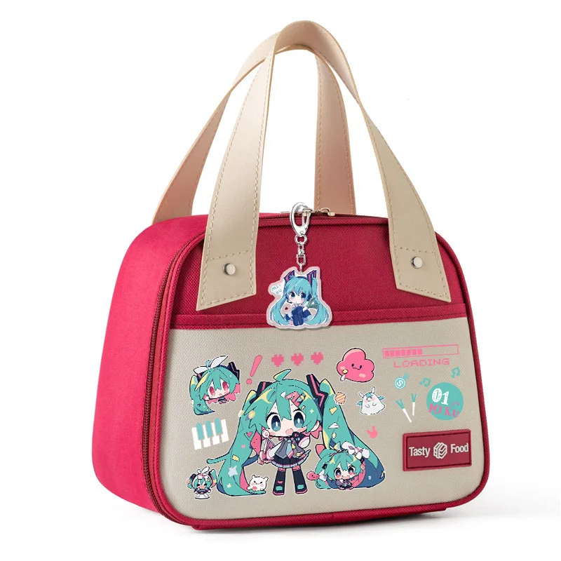 Kawaii Anime Hatsune Miku Student Lunch Bag