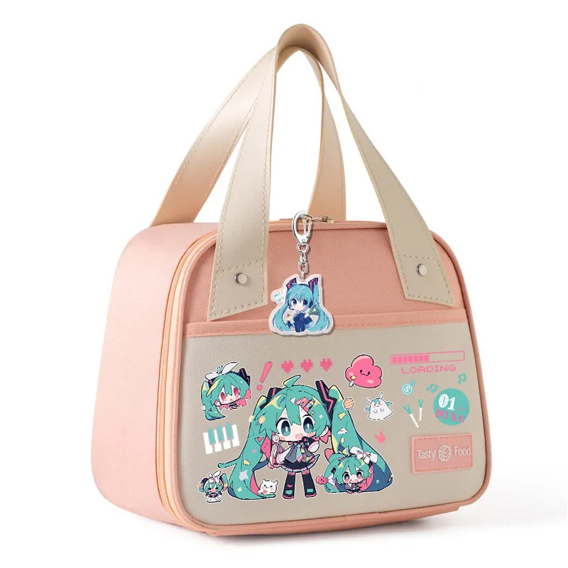 Kawaii Anime Hatsune Miku Student Lunch Bag