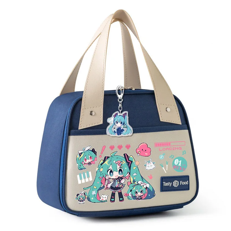 Kawaii Anime Hatsune Miku Student Lunch Bag