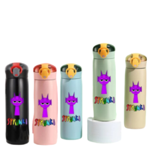 Kawaii 460ml Durple Sprunki Insulated Bottle Kawaii 460ml Durple Sprunki Insulated Bottle