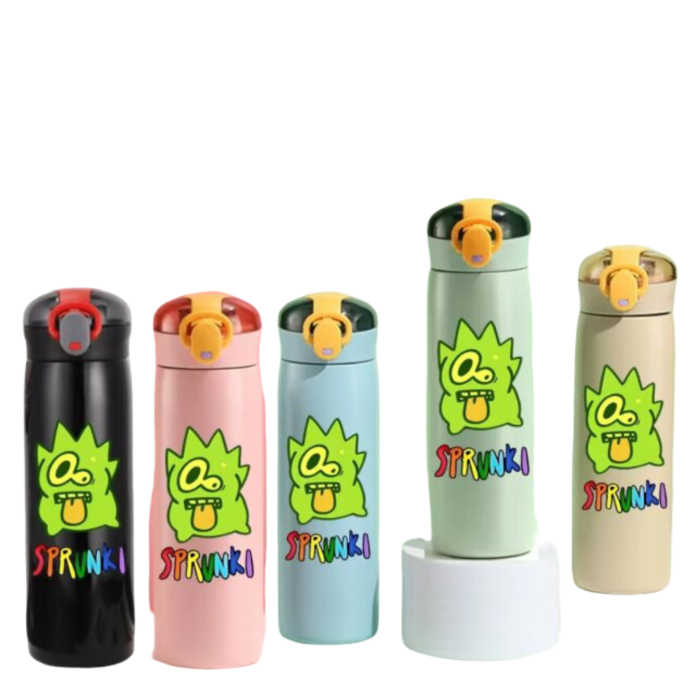 Kawaii 460ml OWAKCX Sprunki Incredibox Insulated Bottle